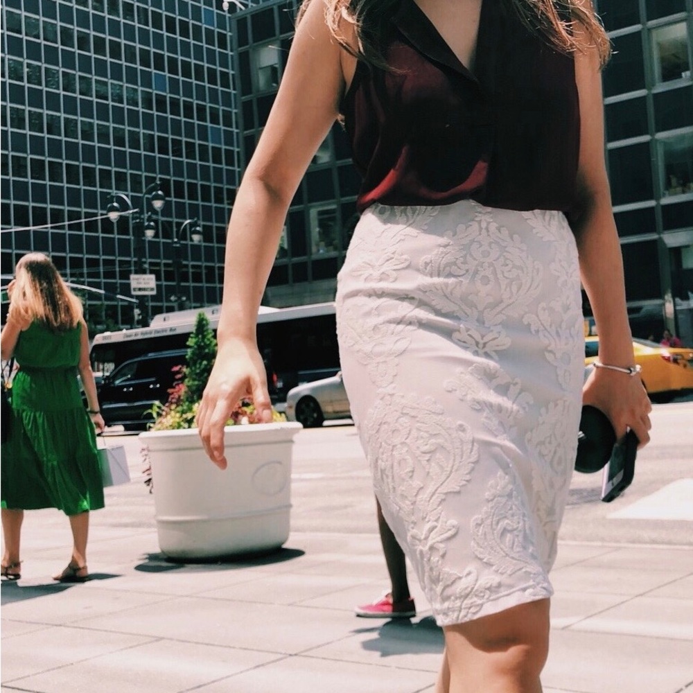 ❤️forever 21 bohemian style pencil skirt